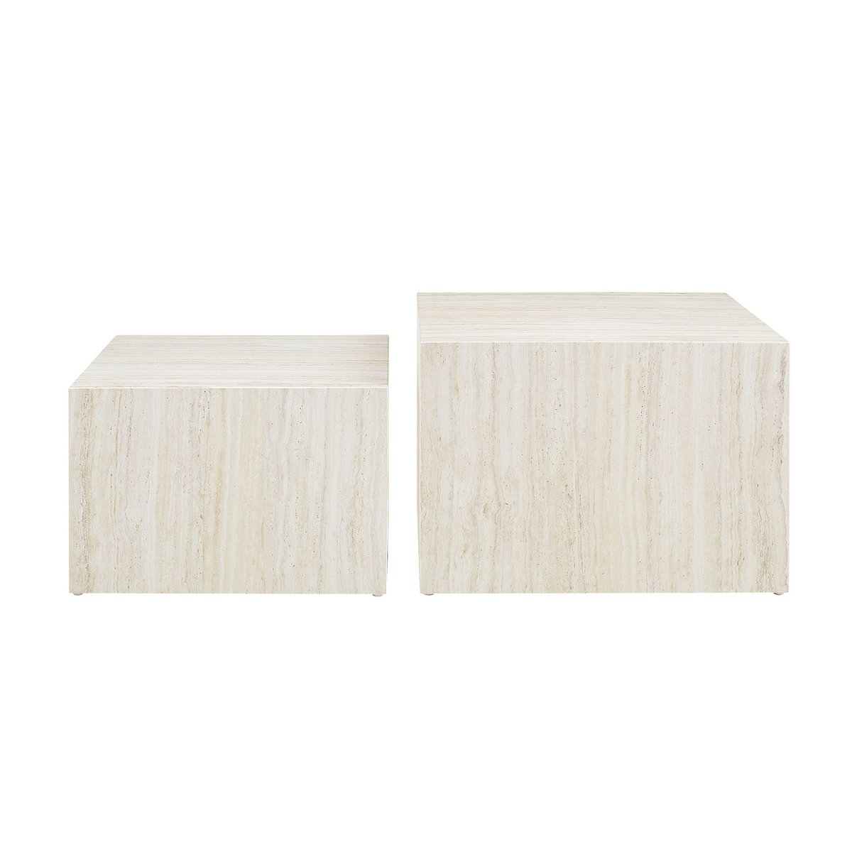Couchtisch Travertine 2er Set
