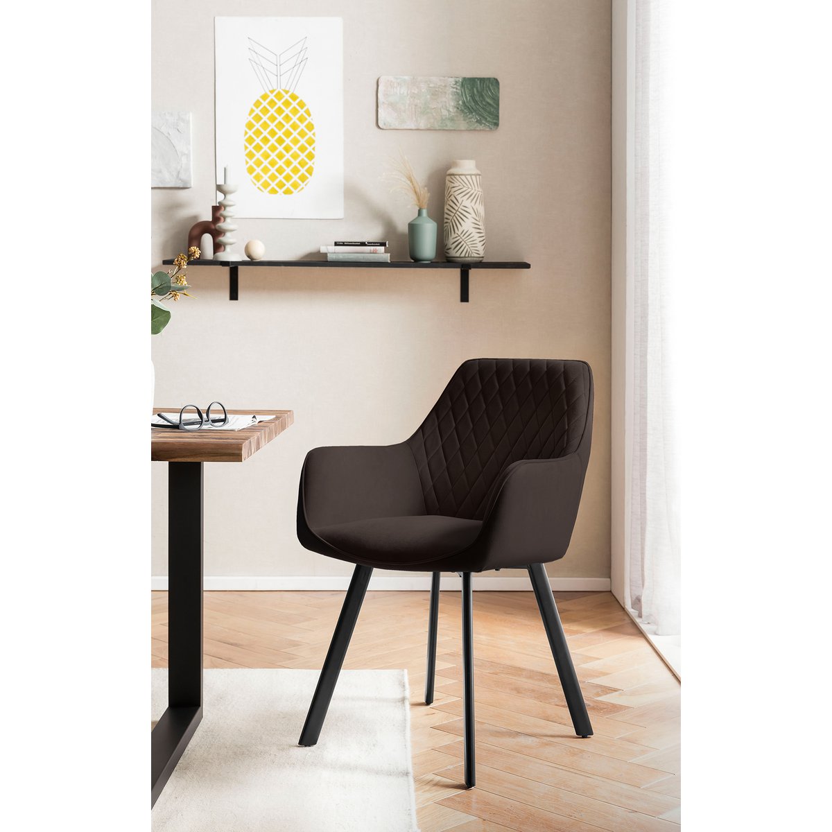 Dining group 5 pieces 180x90 cm