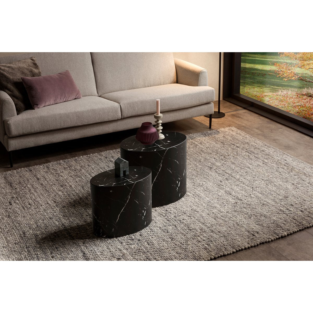 Coffee table set of 2