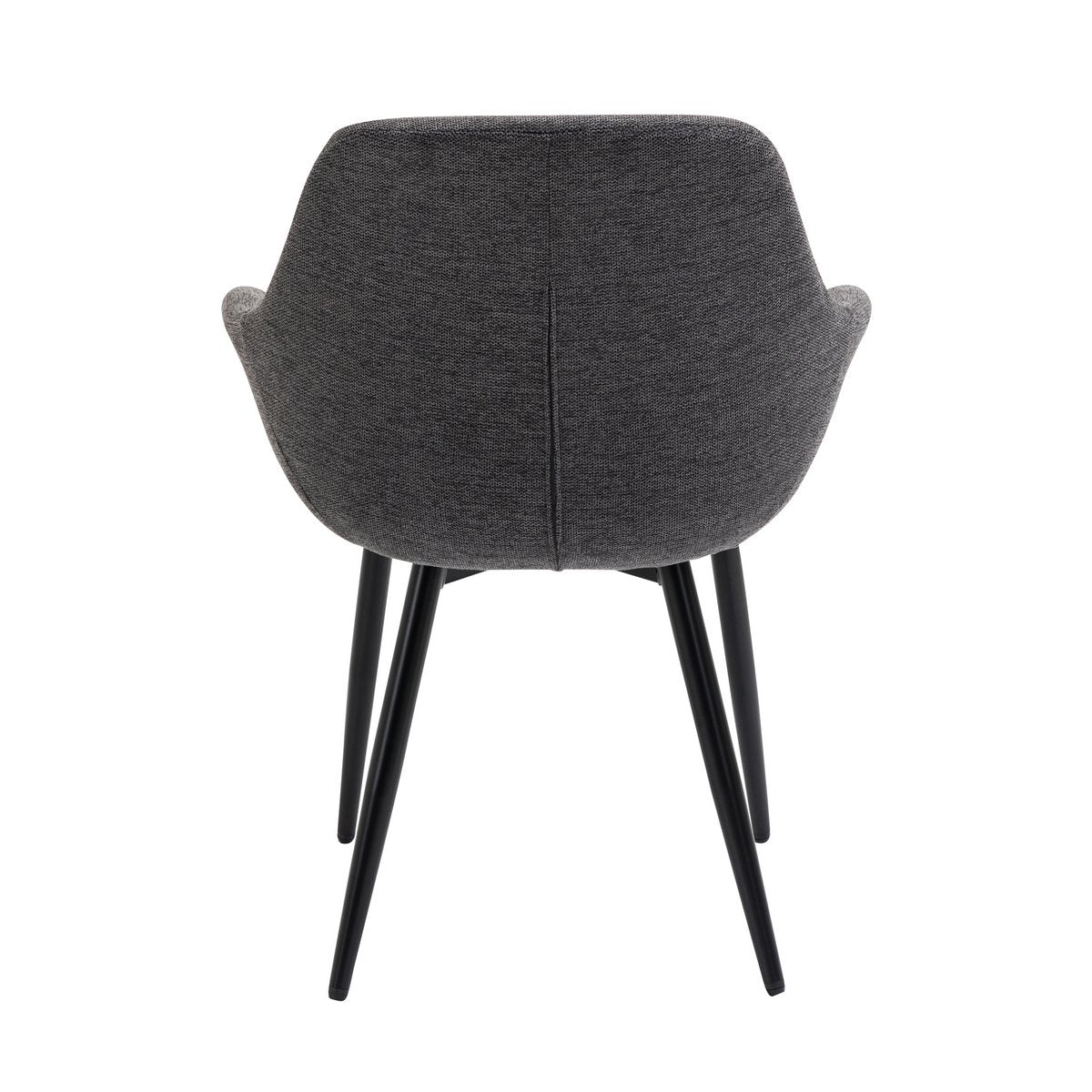 Set of 2 armchairs anthracite