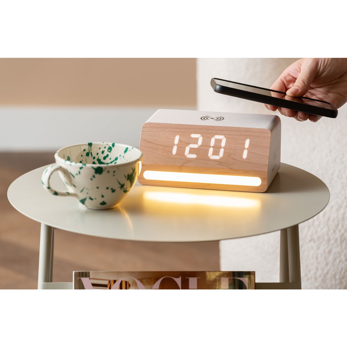 Wecker Retro mit LED-Beleuchtung