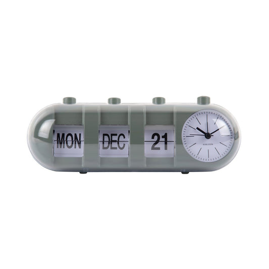 Wecker Retro Tube Kalender Flip