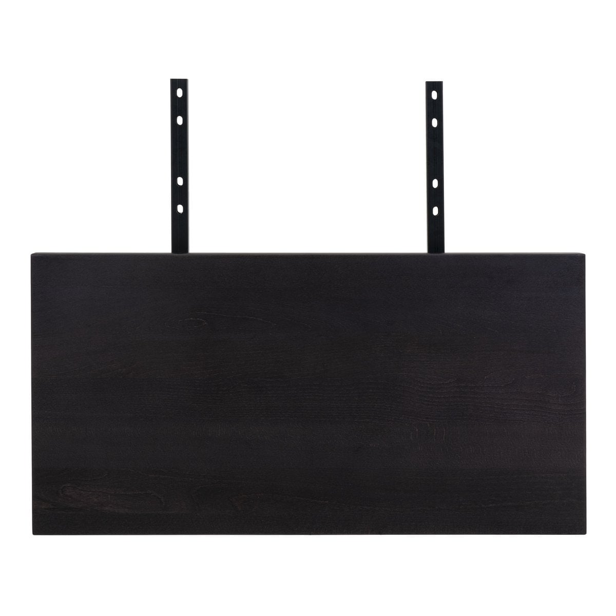 Verlängerungsplatten für Tisch Toulon/Montpellier/Bordeaux – Schwarz, Eiche/Stahl, 95 x 50 x 4 cm – 2er-Set