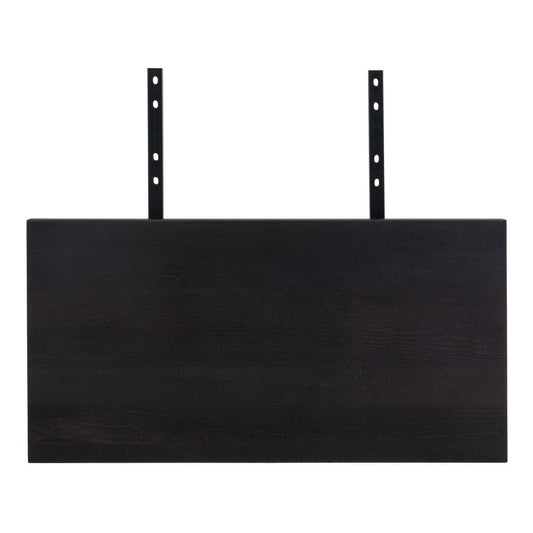 Verlängerungsplatten für Tisch Toulon/Montpellier/Bordeaux – Schwarz, Eiche/Stahl, 95 x 50 x 4 cm – 2er-Set
