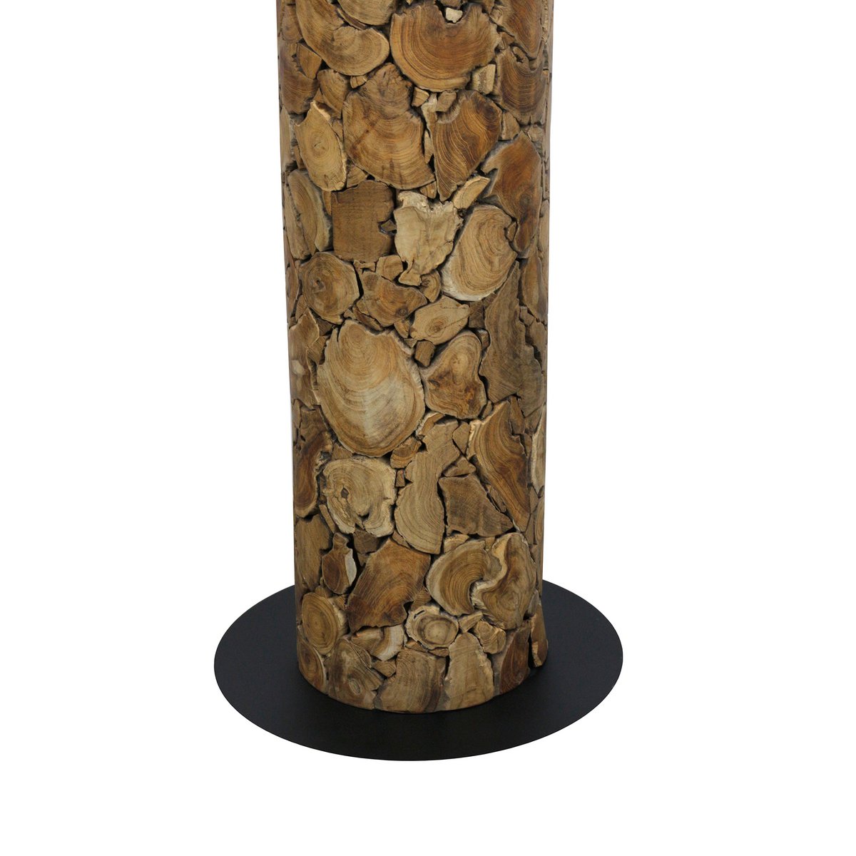 Floor lamp driftwood natural/white 170 cm
