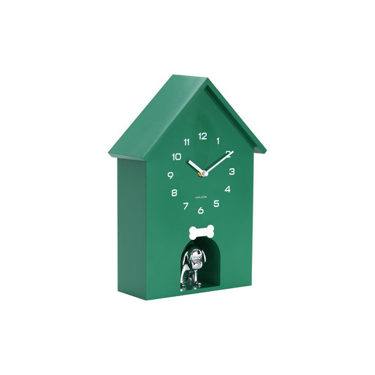 Wanduhr Hundehütte