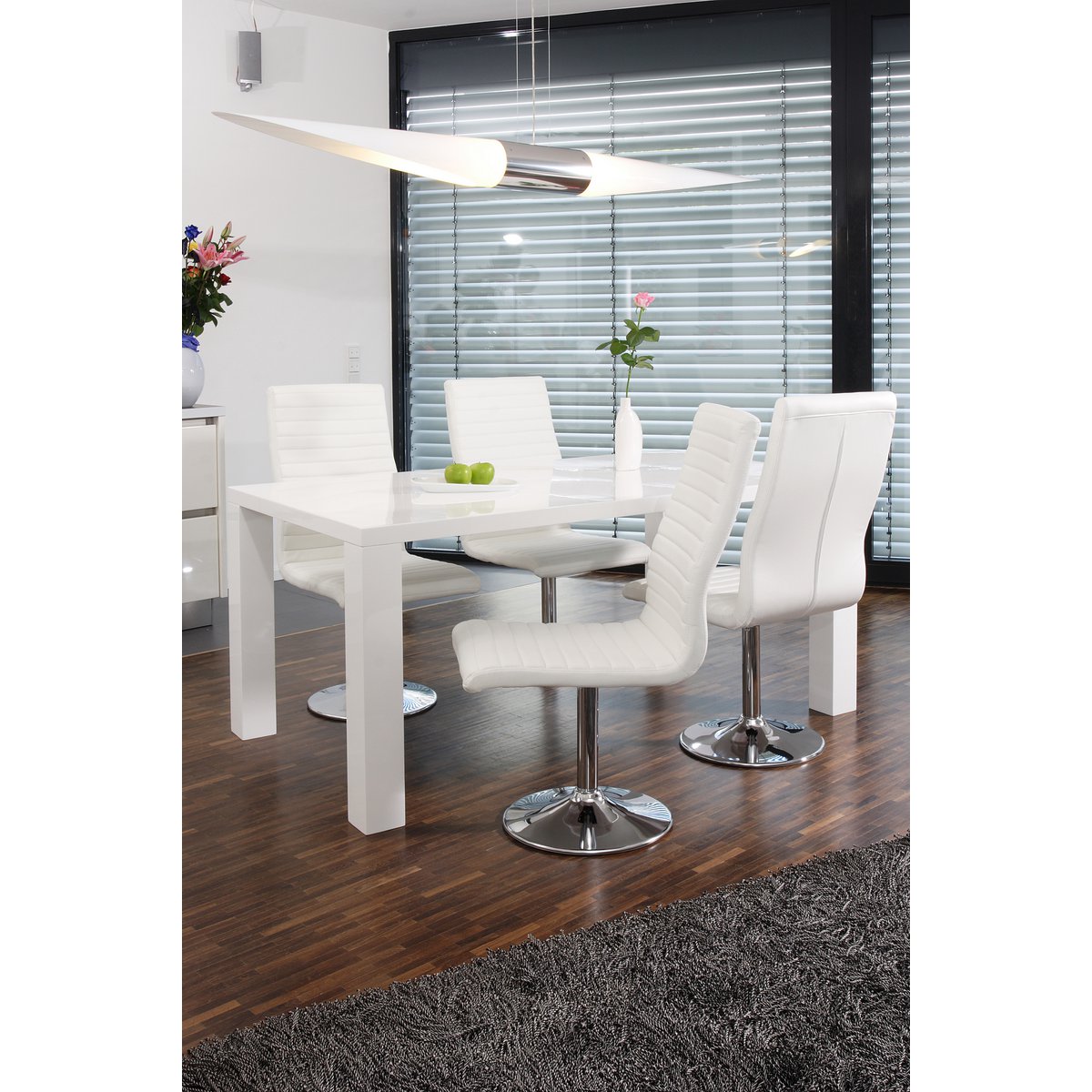 Dining group 5 pieces 160x90 cm