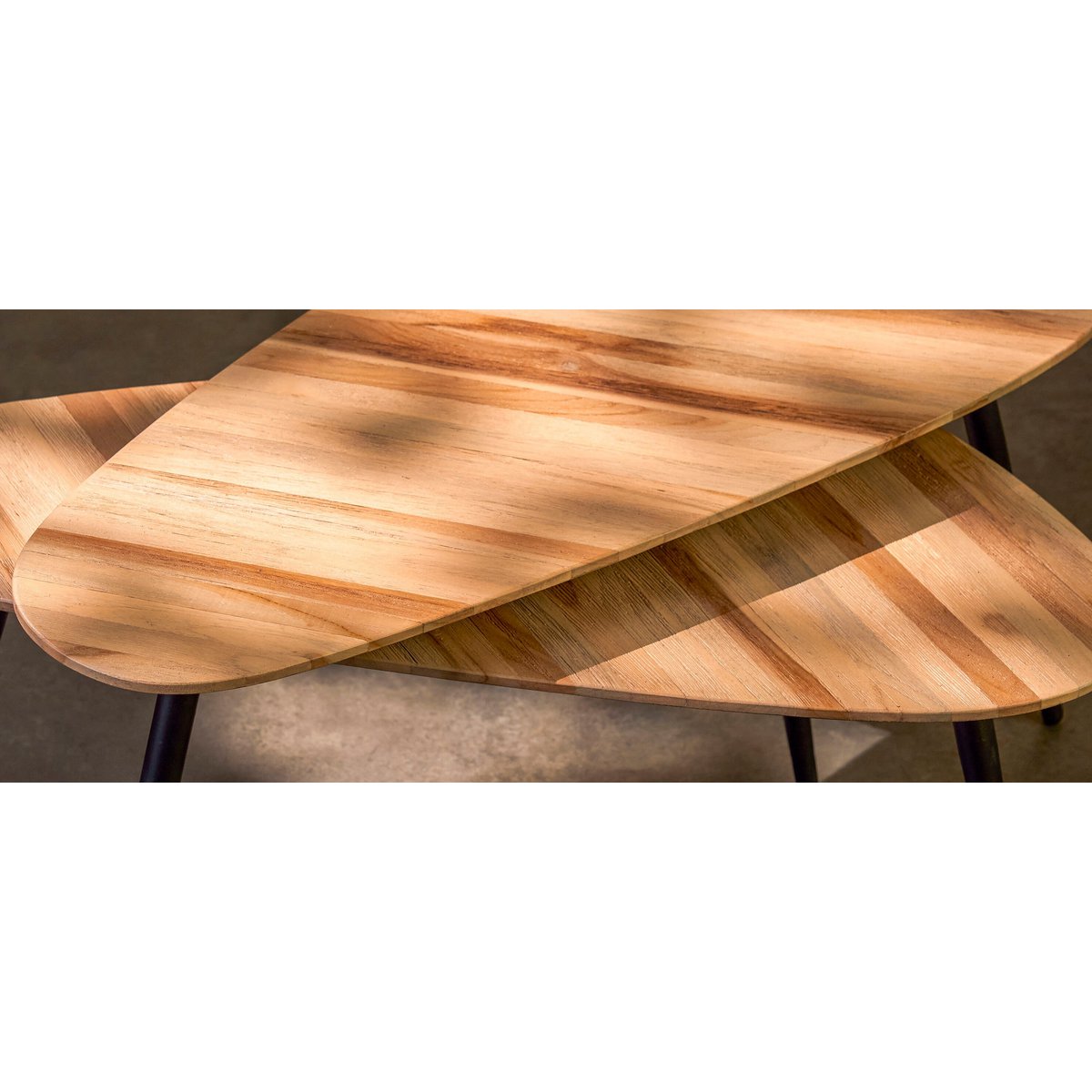 Beistelltischset Jailey Brown