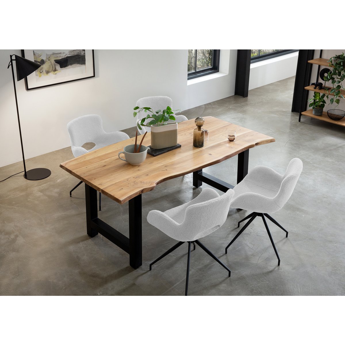 Dining group 5 pieces 160x85 cm