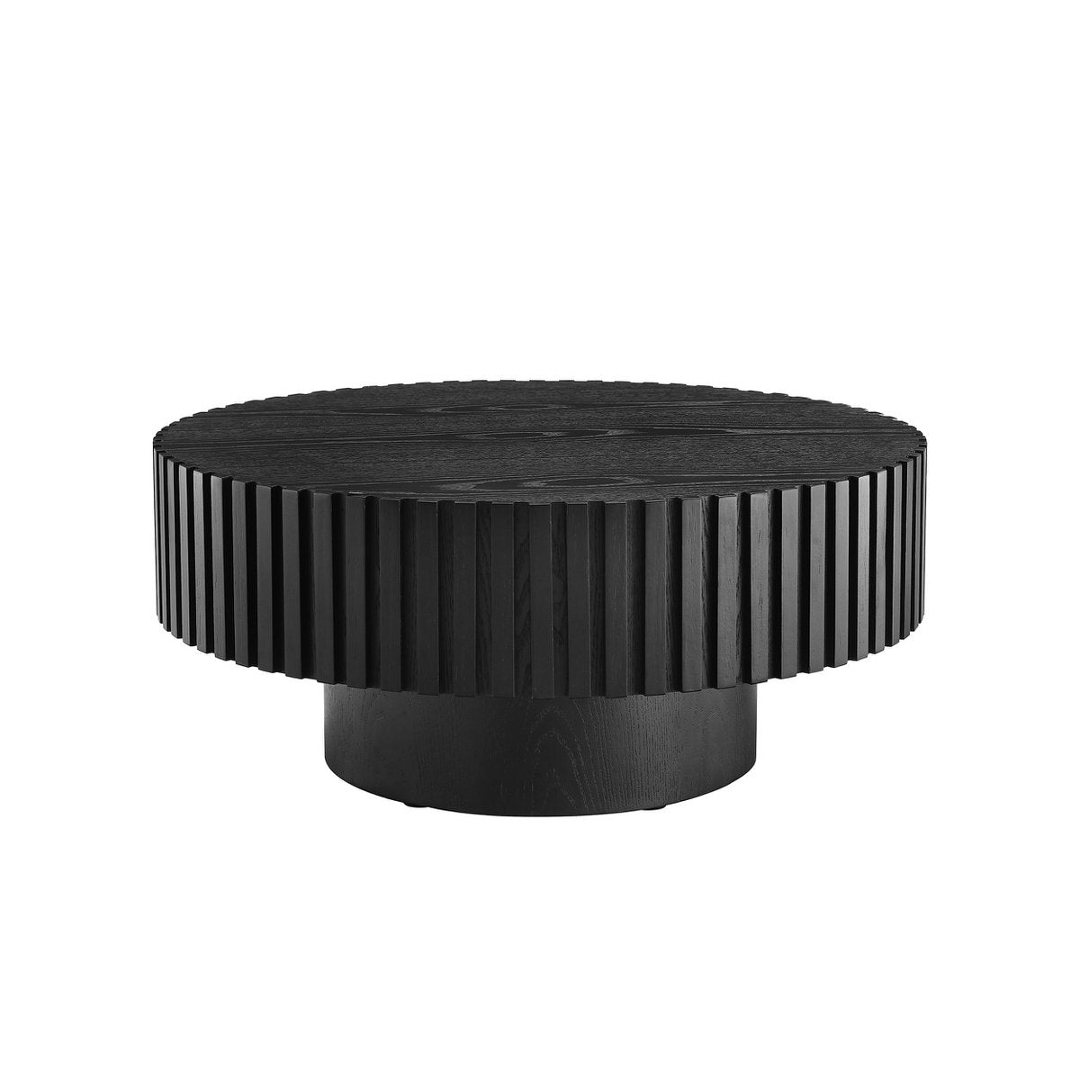 Coffee table Ø 80 cm black