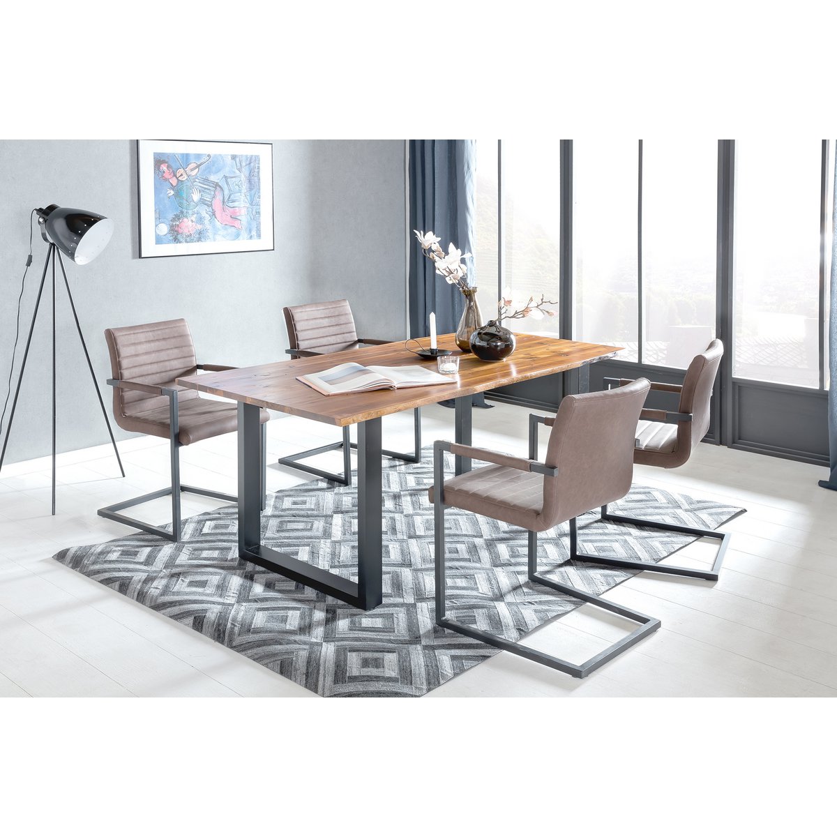 Dining table 120x80x77 cm
