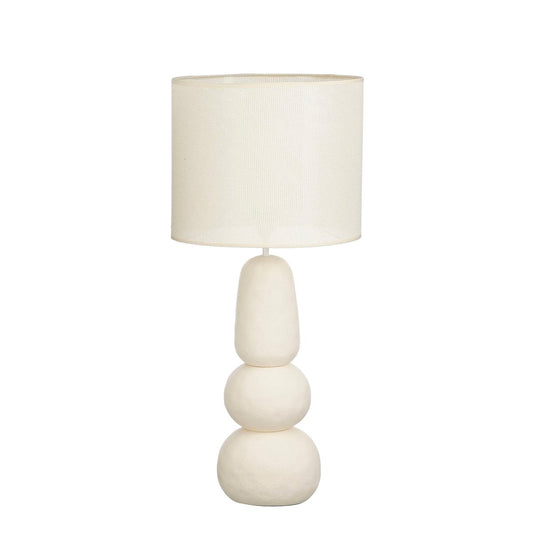 Tischlampe Menko Creme