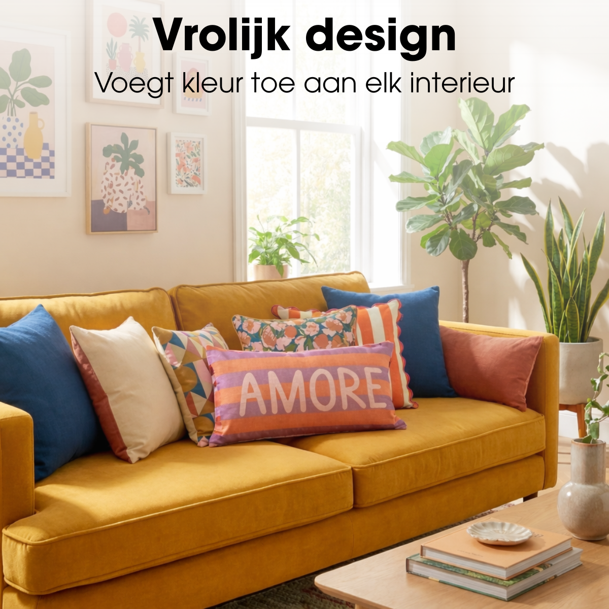Dekokissen Orange