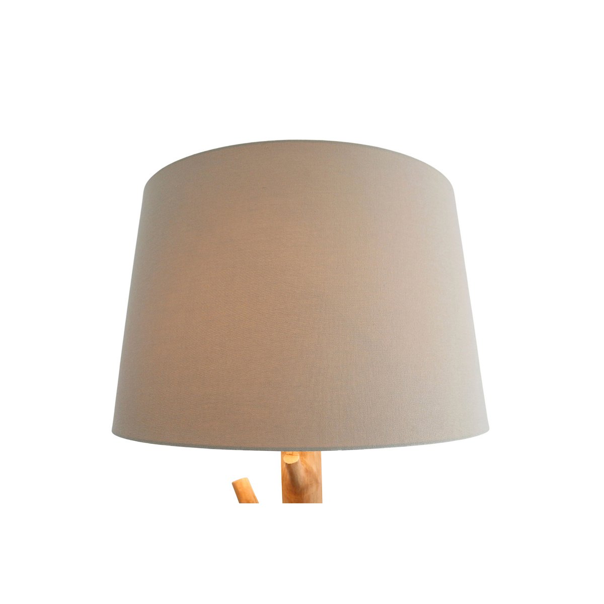 Floor lamp driftwood natural/white 175 cm