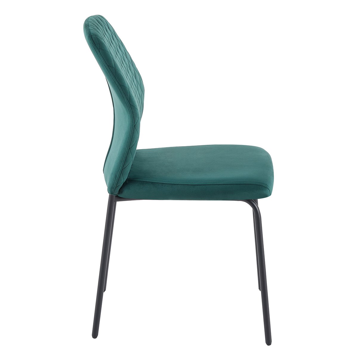 Chair set of 2 green