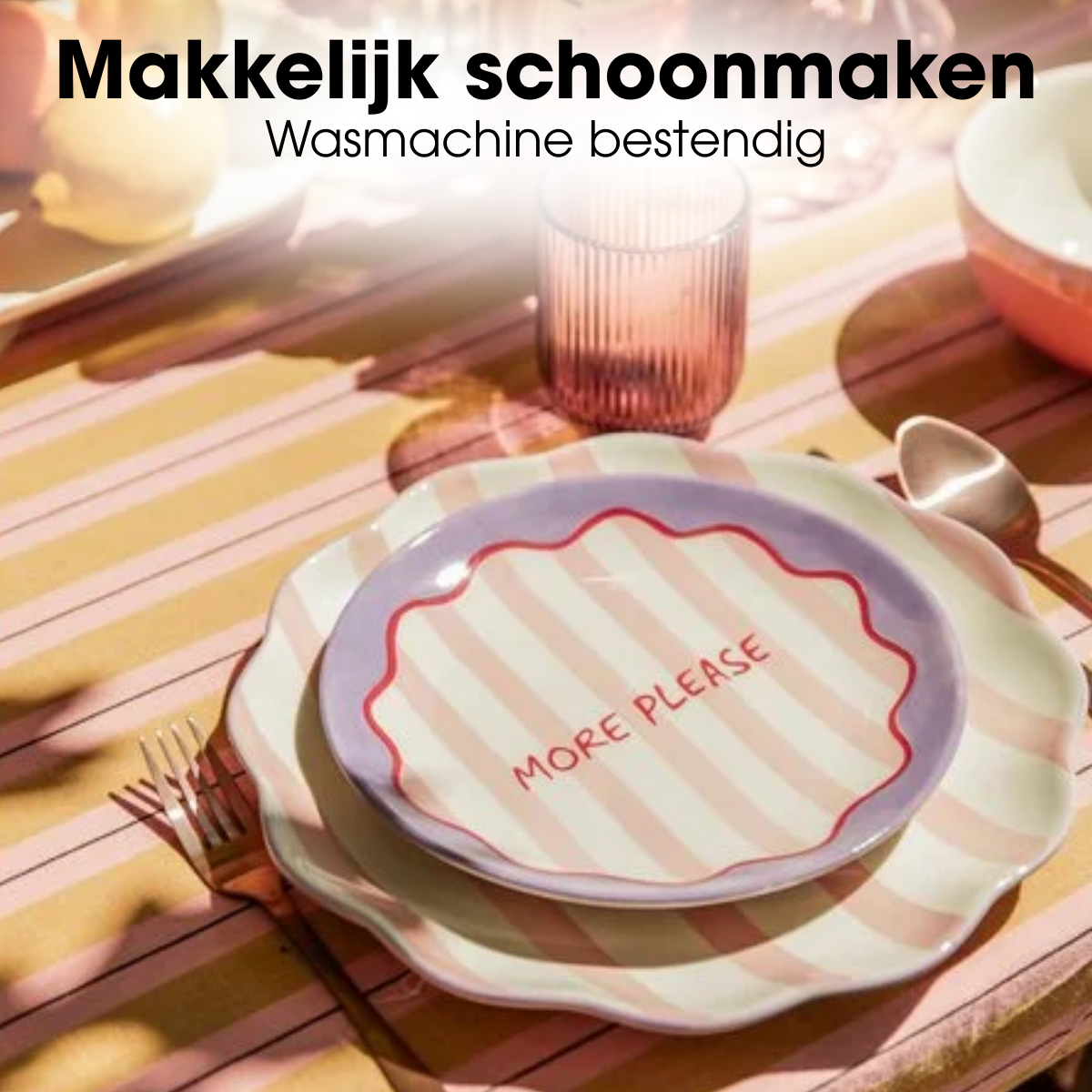 Tischdecke Imke Ocker