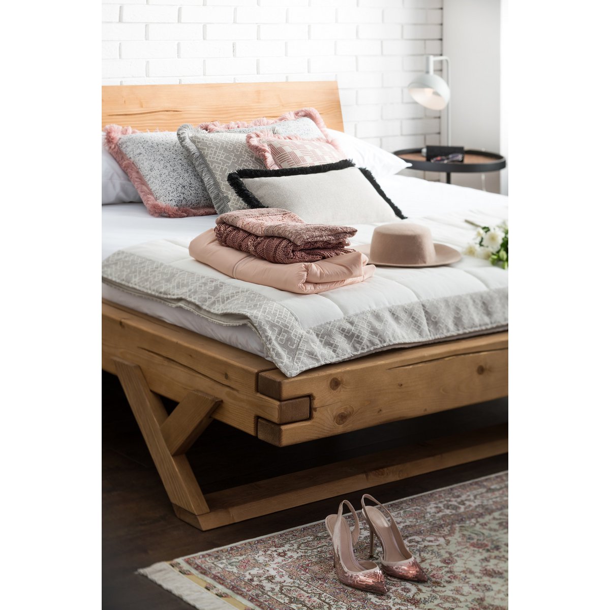 Beam bed 160 x 200 cm
