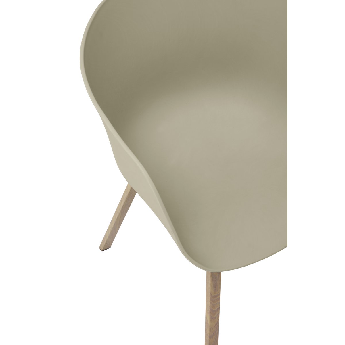 Dining chair set of 2 grey