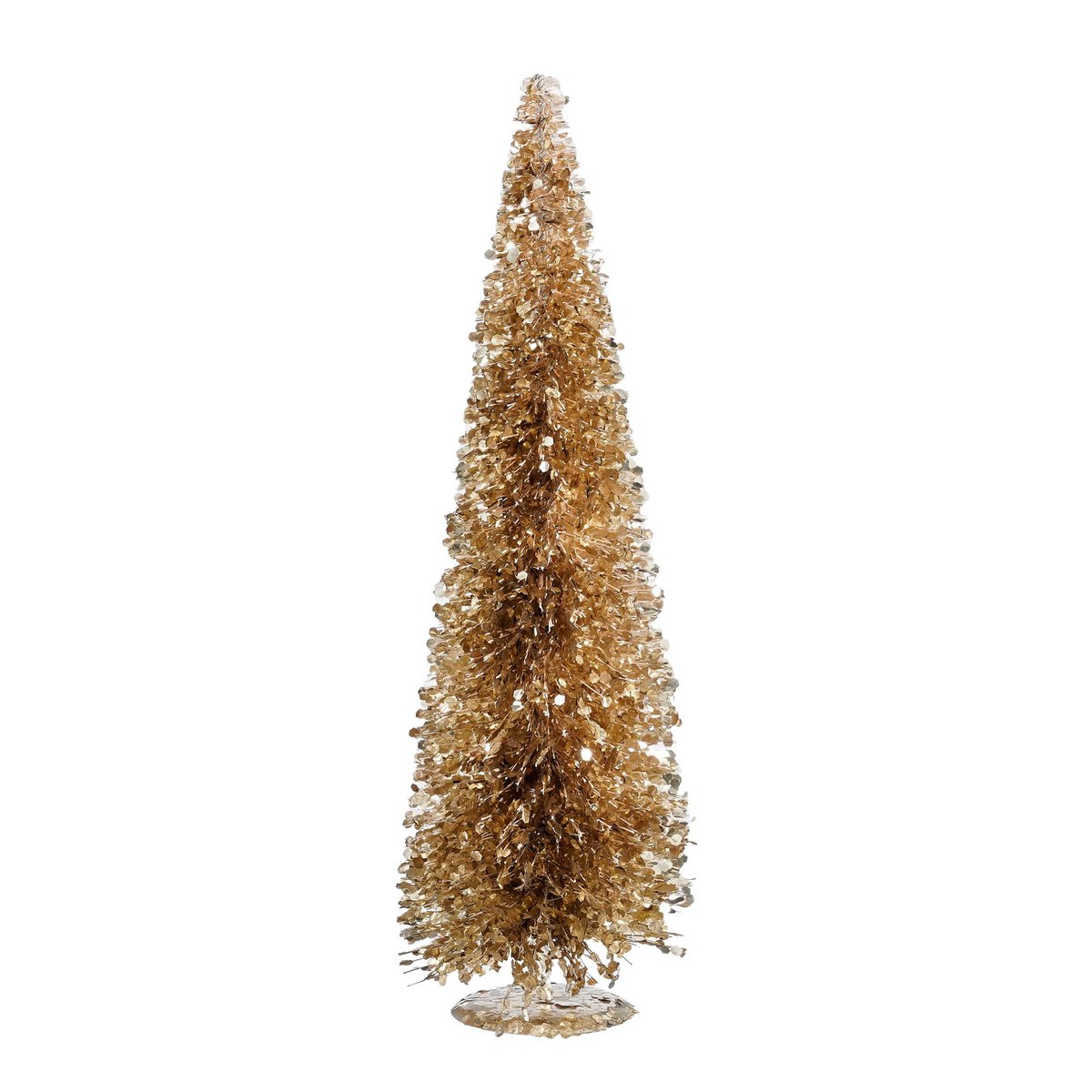 Dekorativer Weihnachtsbaum Gold