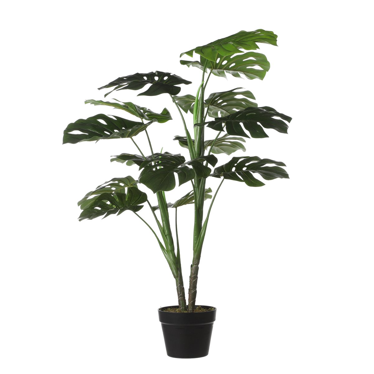 Künstliche Pflanze Monstera grün