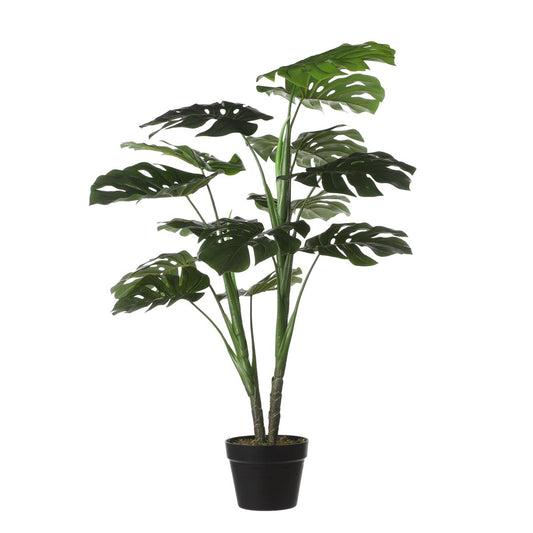 Künstliche Pflanze Monstera grün
