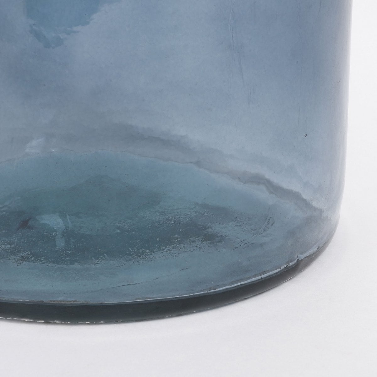 Dekorative Flasche Rioja Hellblau