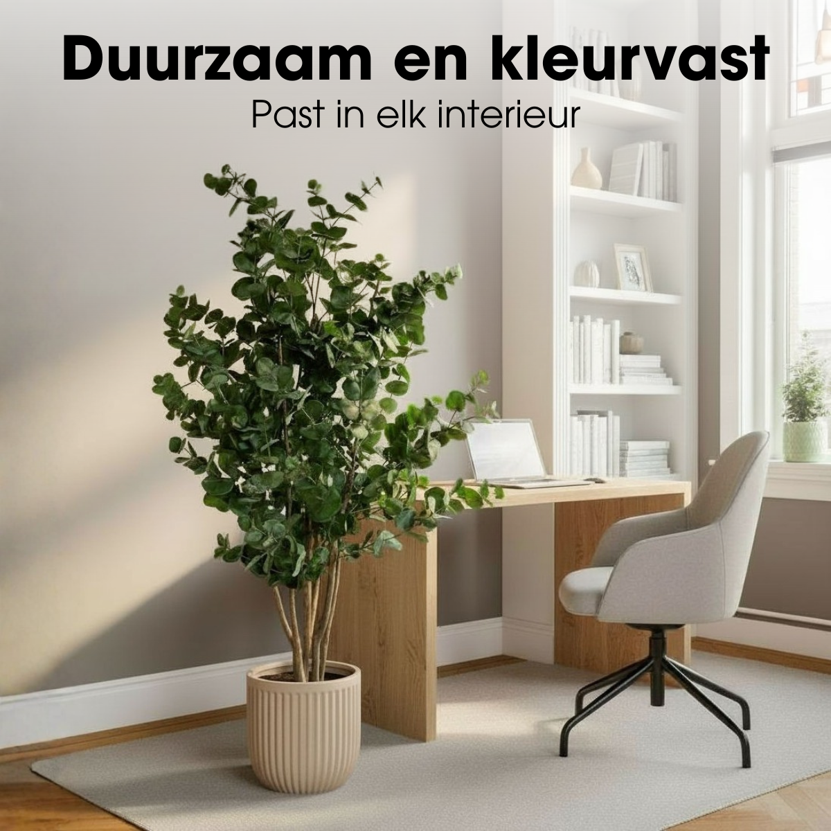 Künstliche Pflanze Eukalyptusbaum Grün