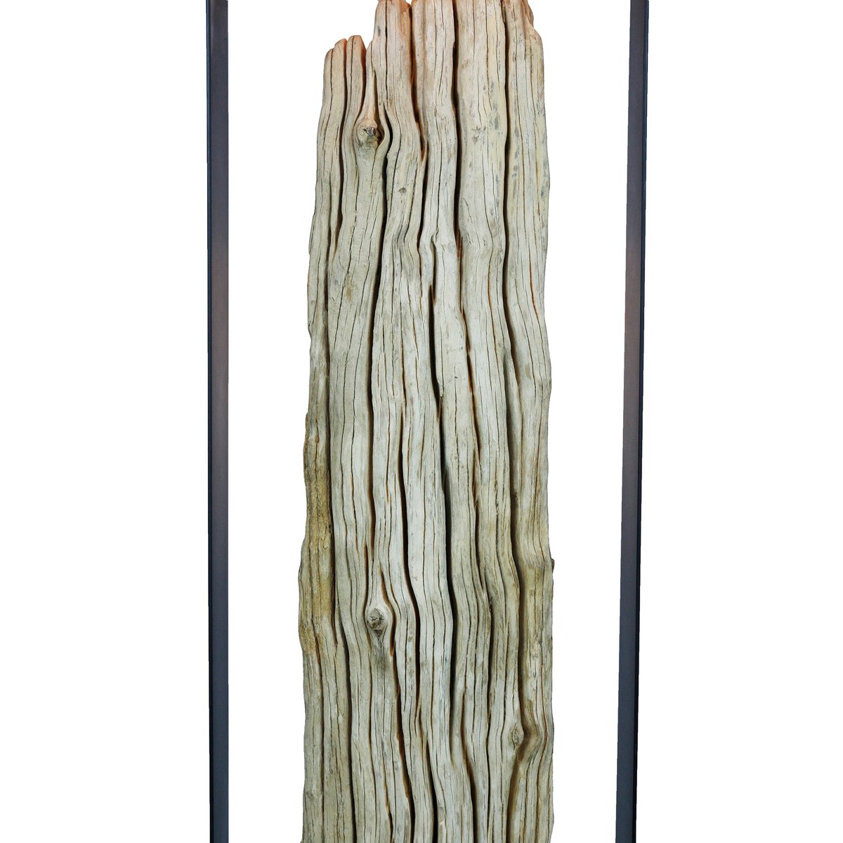 Stehleuchte Treibholz Natur/Beige 165 cm
