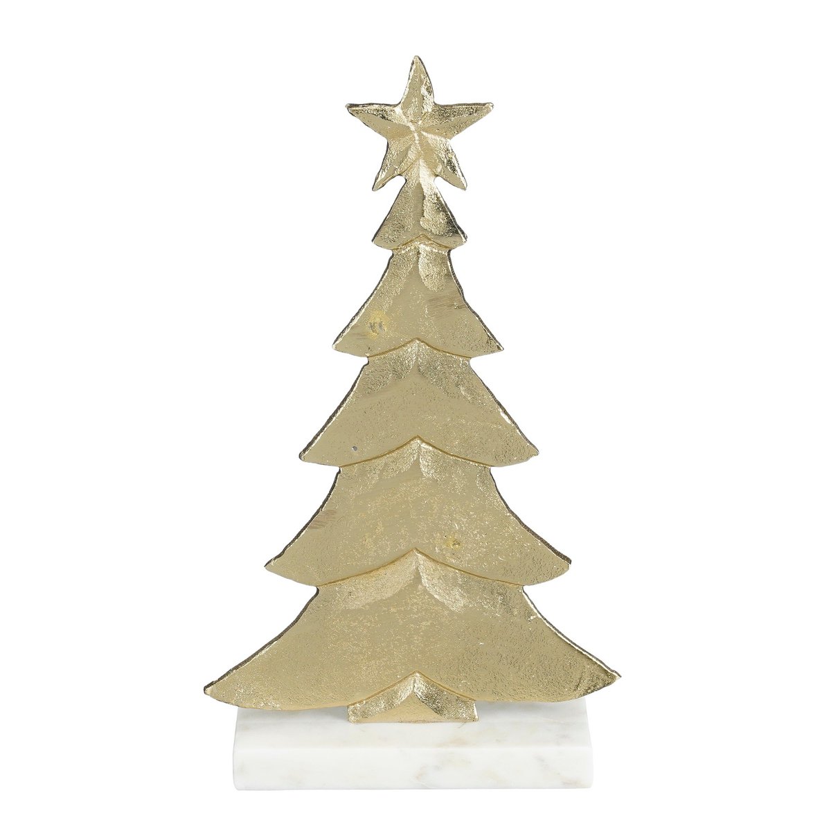 Dekorativer Weihnachtsbaum Gold