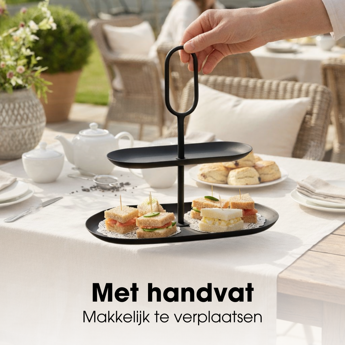 Etagere Rama Schwarz