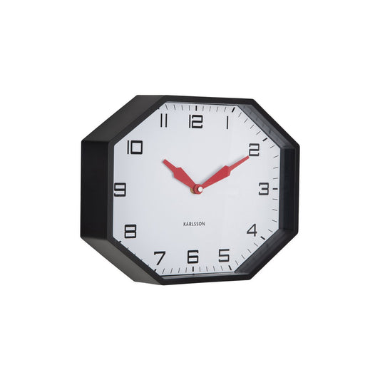 Wanduhr Modern Factory Octagon