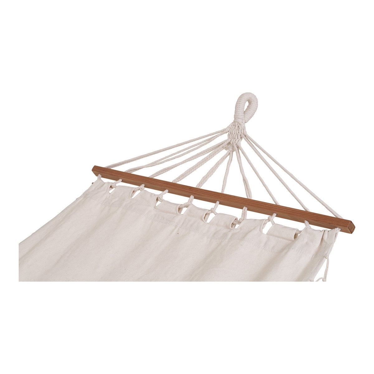 Edessa Hängematte - Off White, Polyester/Baumwolle/Lärche