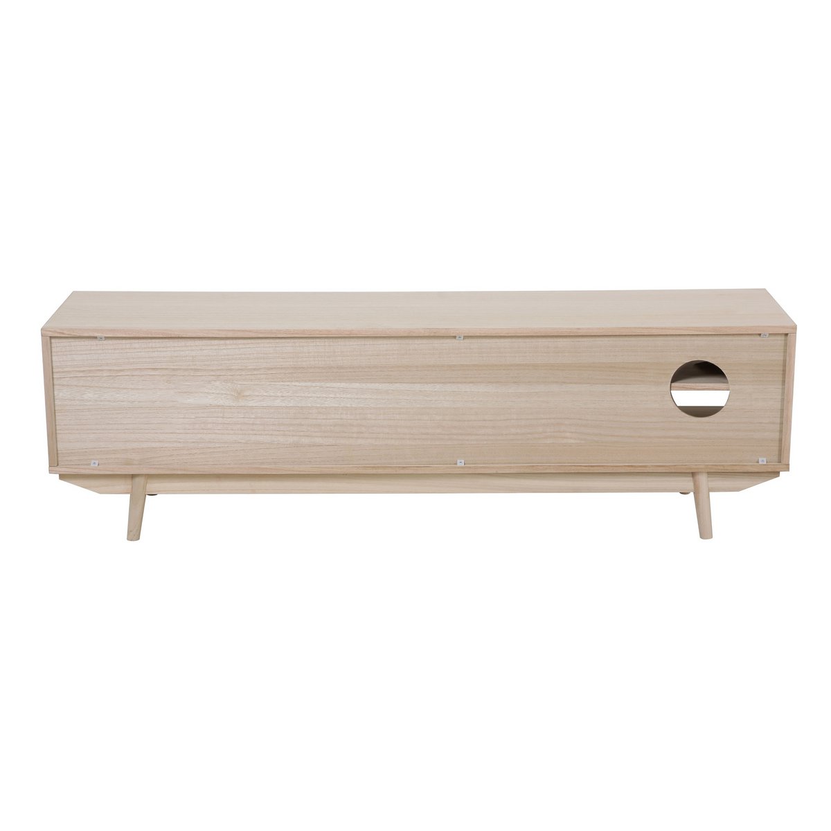 Lowboard 150x36 cm rattan front