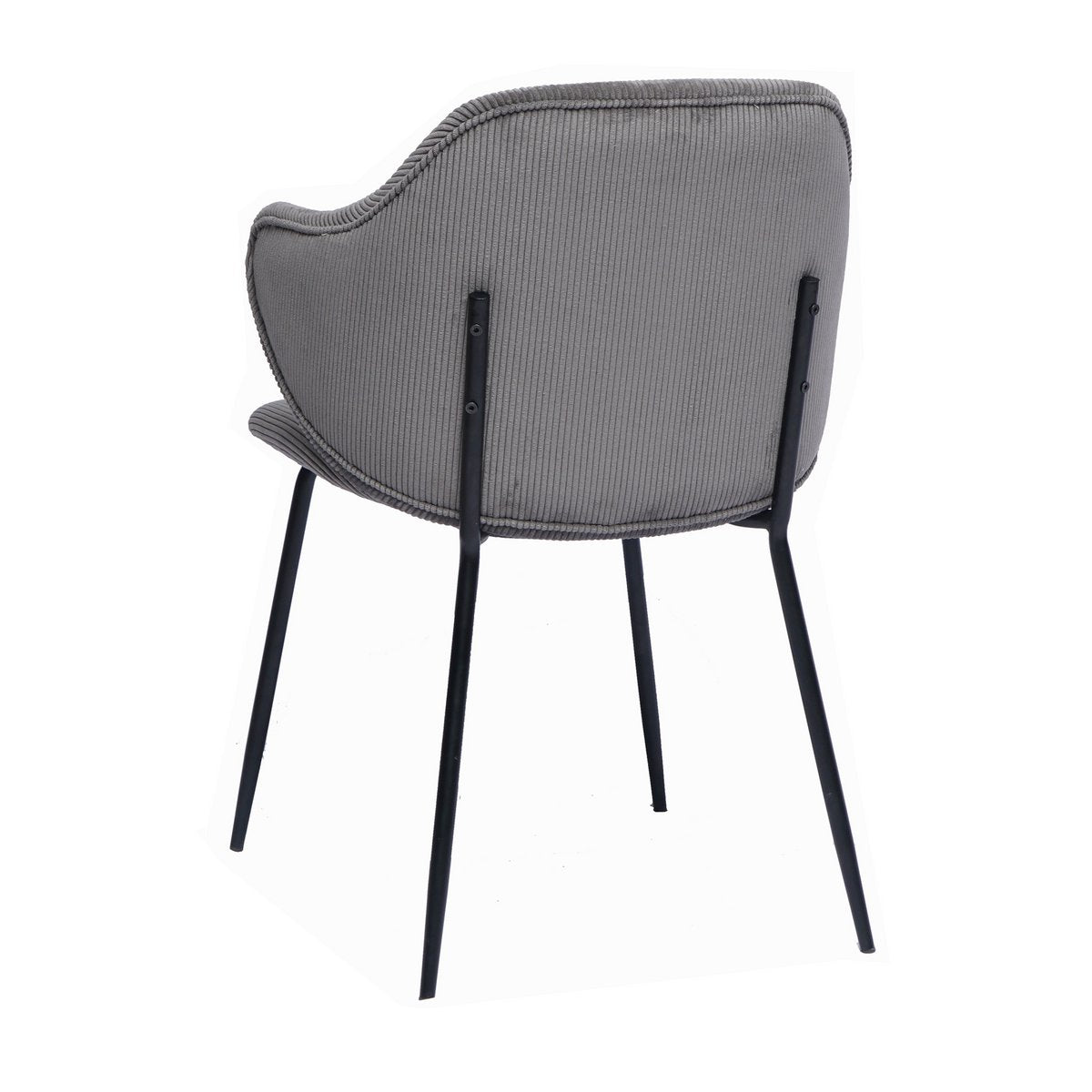 Set of 2 armchairs grey