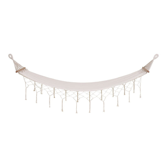 Edessa Hängematte - Off White, Polyester/Baumwolle/Lärche