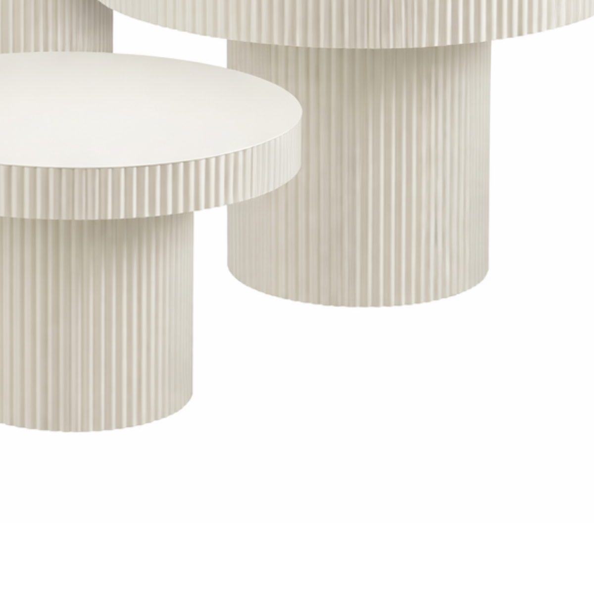 Beistelltisch Lux Off-White