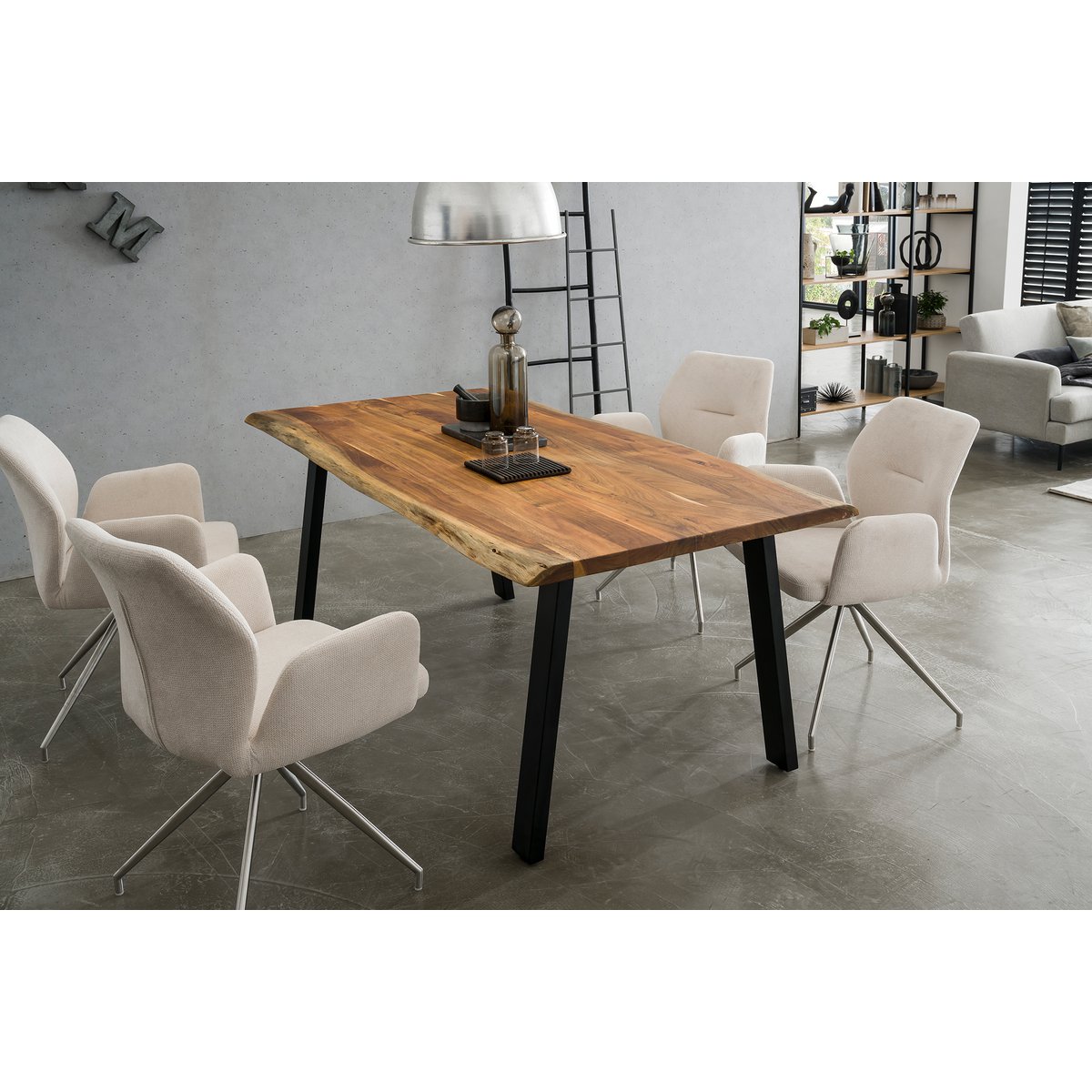 Acacia dining table 180x90 cm