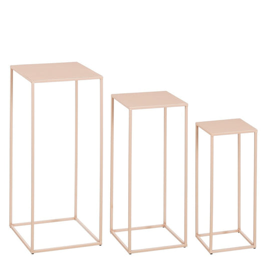 Beistelltischset Quinty Pink