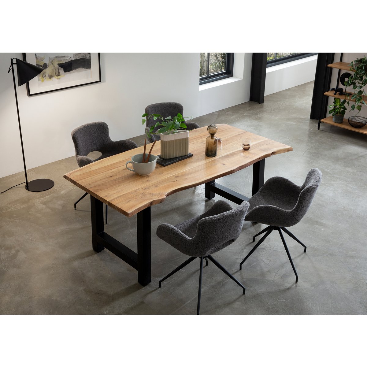 Dining group 5 pieces 160x85 cm