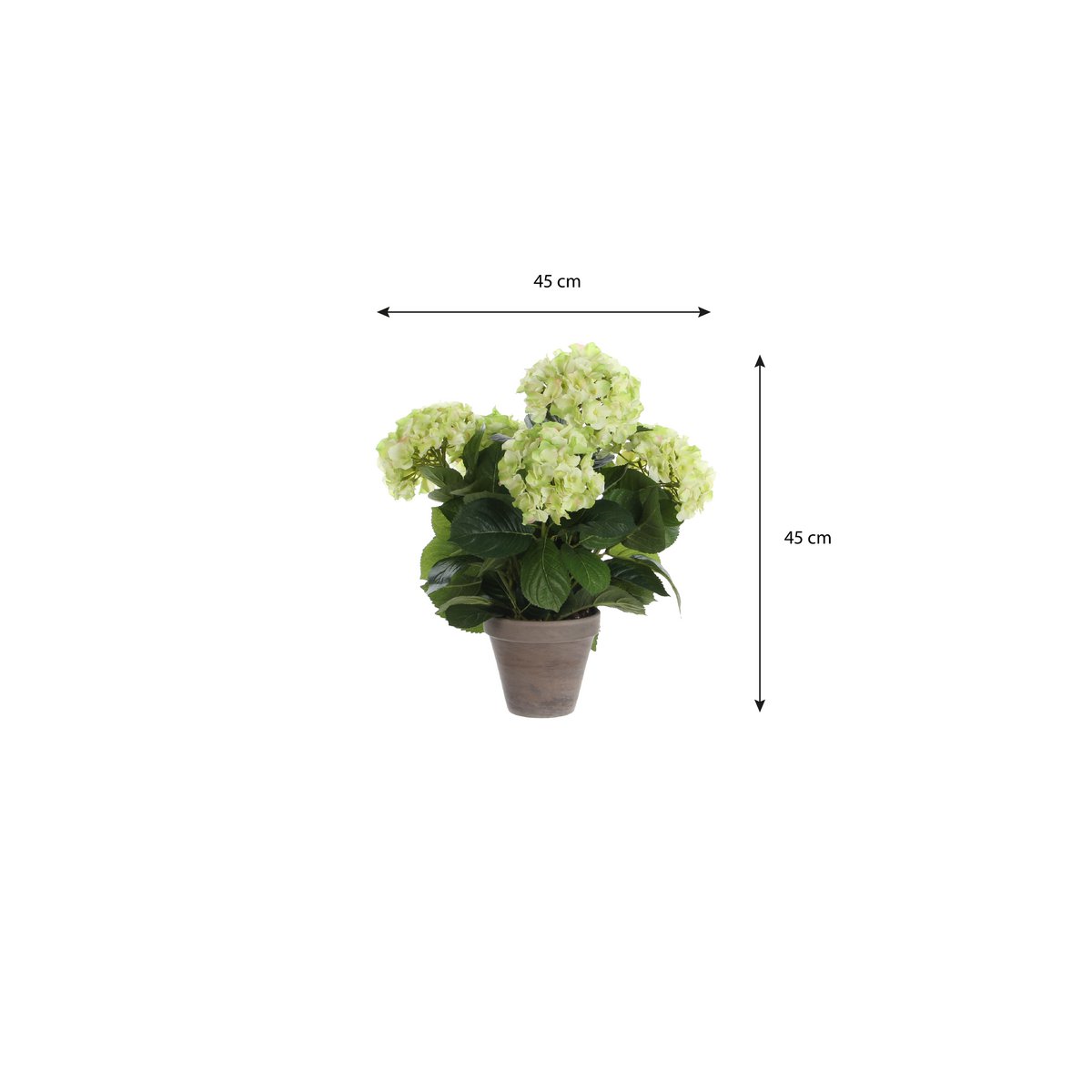 Kunstpflanze Hyddongea Creme