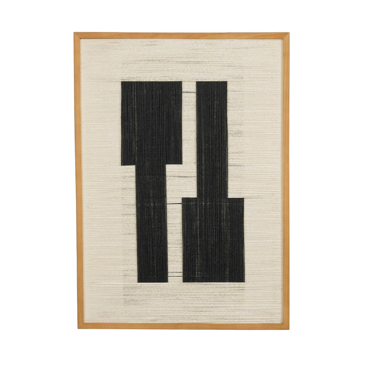 Wanddekoration Schwarz