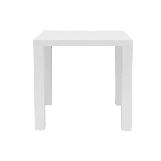 Dining table 80x80 cm white