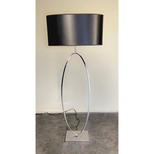 XL-Ringlampe Chrom