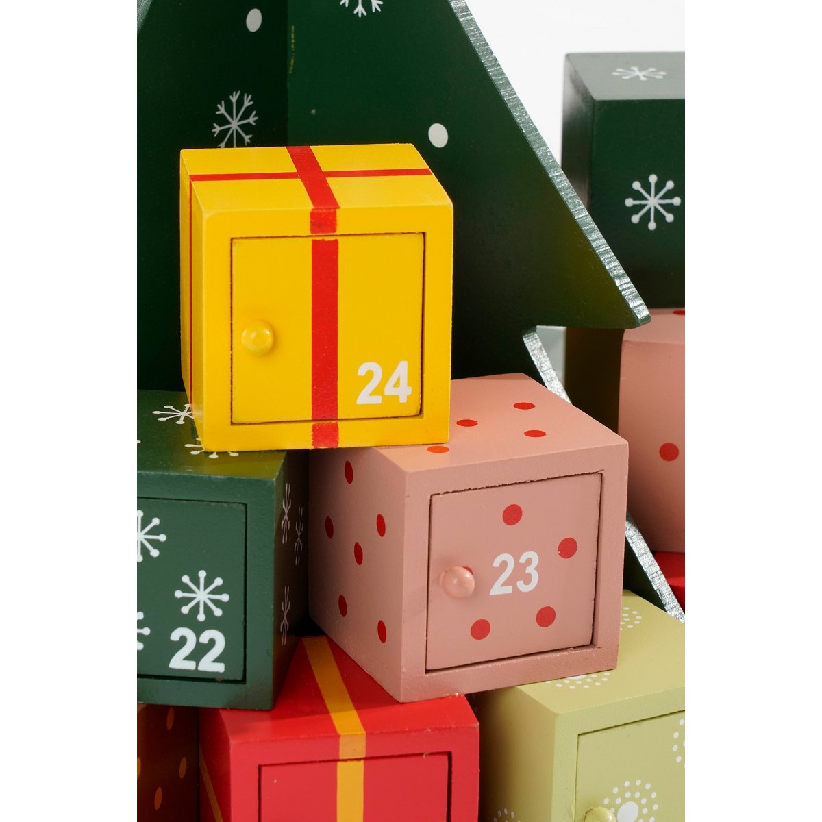 Adventskalender Grün