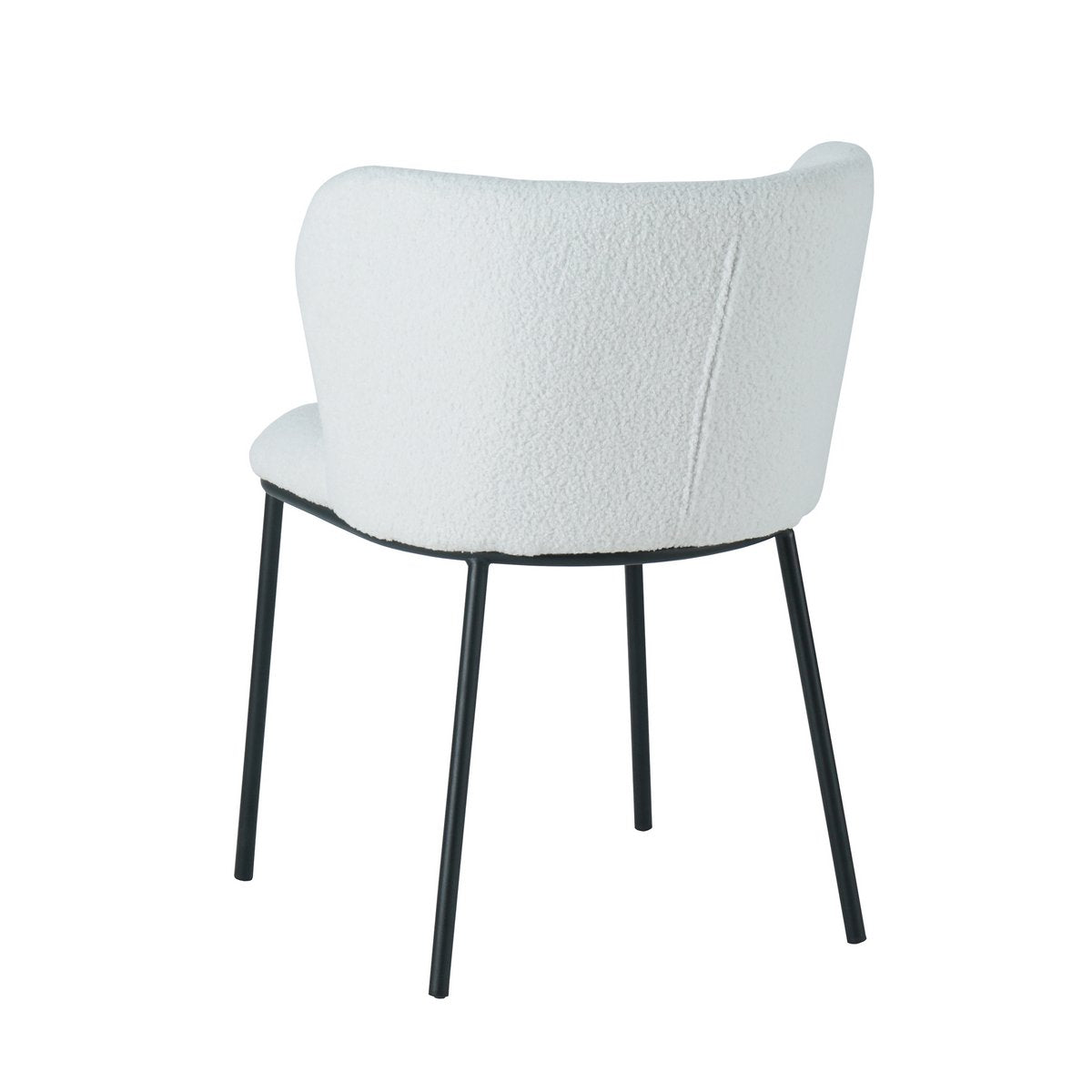 Chair set of 2 white