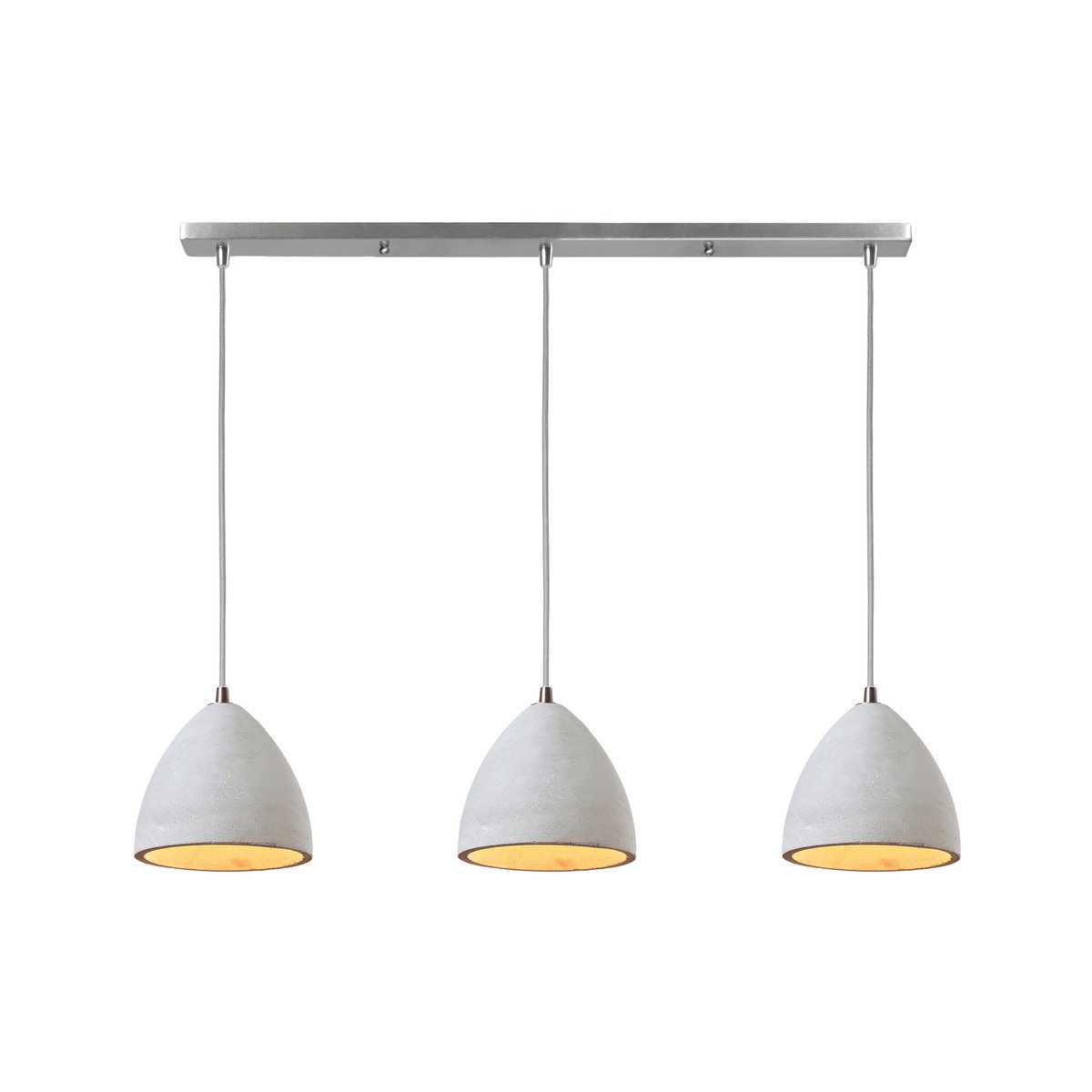 Hanging lamp with 3 lights