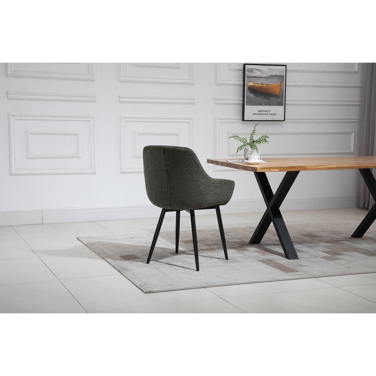 Dining group 5 pieces 180x90 cm