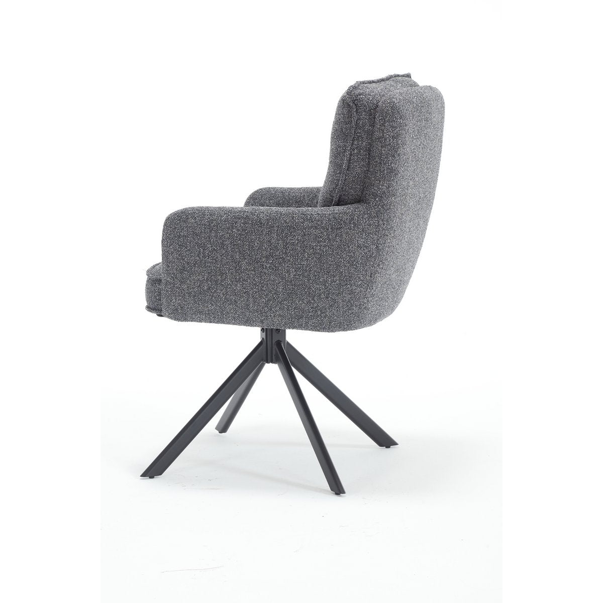 Armchair structural fabric anthracite
