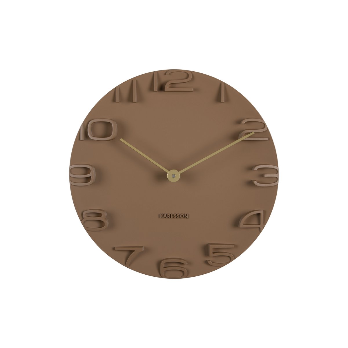 Wanduhr am Rande