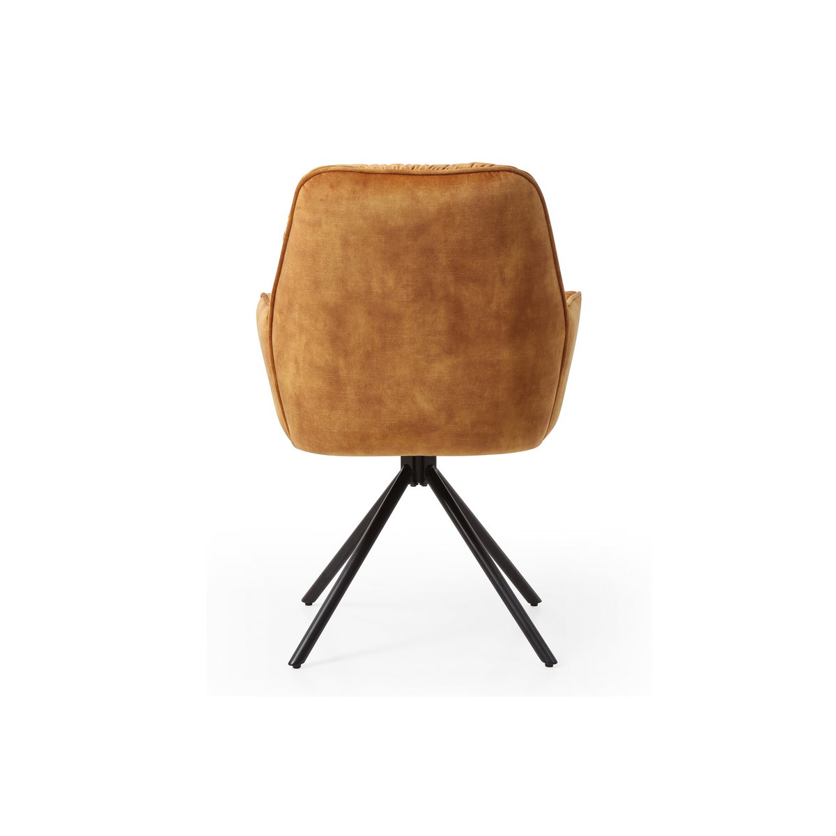Armchair with 360° rotation function, gold